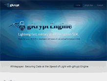 Tablet Screenshot of gkrypt.com